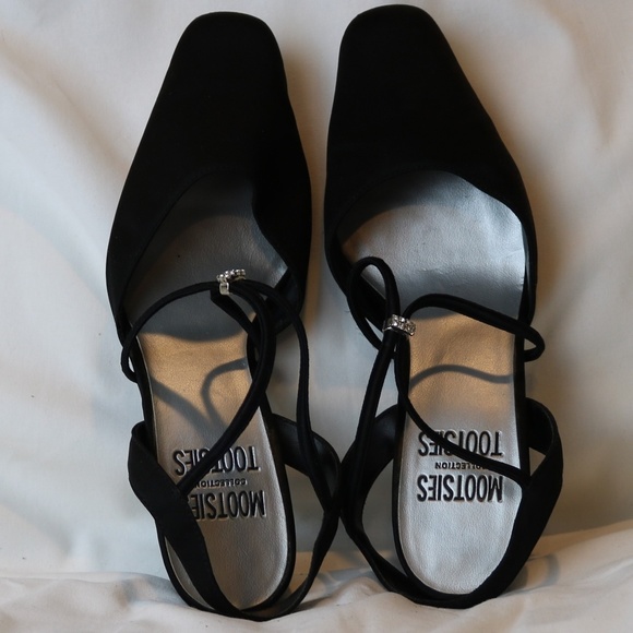 Black Strap Shoes. - Picture 5 of 5